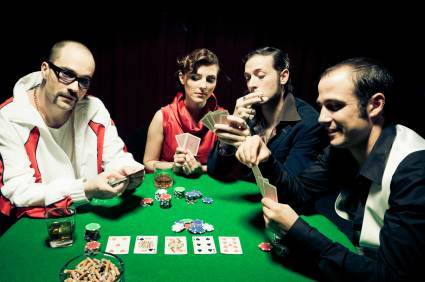 Jugadores de póker